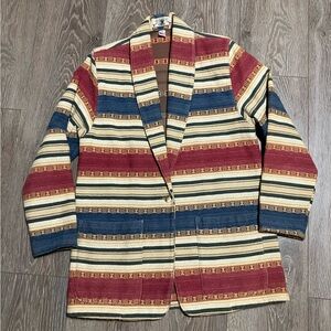 ✨Vintage✨ 90s Orvis Southwestern Tapestry Blazer | Made in the 🇺🇸